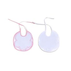 Duffi Baby 1099-06 haklapp, broderad, 2 stycken, 20 x 20 cm