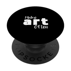 Hacer arte a menudo cita artista maestro PopSockets PopGrip Adhesivo