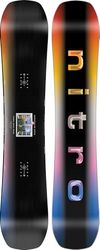 Nitro Snowboards OPTISYM BRD '25 Freestyleboard, Asym Twin, Cam-Out Camber, Urban, Mid-Wide