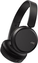 JVC HA-Z37W-B Draadloze Bluetooth On Ear Hoofdtelefoon, 35 uur draadloze luistertijd, Zachte oorkussens voor een veilige en comfortabele pasvorm, Bass Boost-functie voor dynamisch basgeluid (aan/uit)