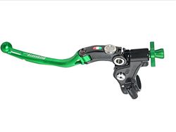 Commande d'embrayage à câble de Course Accossato avec Levier articulé coloré (Bouton+Levier+régulateur), avec Fixation Micro pour Benelli TNT 1130 Trek de 2007 à 2008 CC 1130