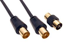 RS PRO Antennekabel TV geconfectioneerd RF 75 Ω, 3 m, TV-antenneconnector/TV-antenneconnector, buitendiameter