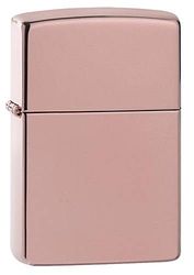 Zippo Windproof Lighter - High Polished Rose Gold Finish - Refillable for Lifetime Use - Adjustable Flame - Gift Box - Metal Construction - Made in USA