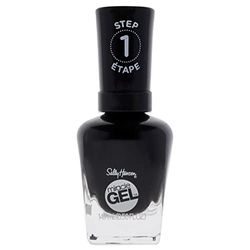 Sally Hansen Miracle Gel, Smalto in 2 Step, Lunga Tenura Fino a 14 Giorni, 460 Blacky O, 14.7 ml (Confezione da 1)