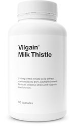 Vilgain Milk Thistle - Supports Liver Function, relieves Acne, 25x Stronger Than Powder