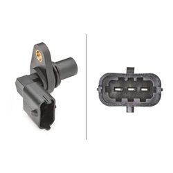 HELLA 6PU 009 121-911 Sensor, posição da árvore de cames - 12 V - 3 polos - com junta