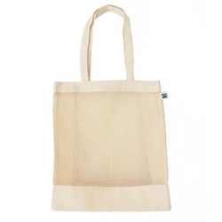 Fairtrade & Biologische Mesh Luxe Shopper, NATUURLIJK, Fairtrade & Organic Mesh Luxe Shopper