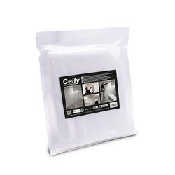 Errecom Ceily, sac de récupération en polyéthylène de rechange pour le nettoyage des climatiseurs à cassette et de plafond - dimension 125 x 125 cm, longueur tuyau d'évacuation 250 cm
