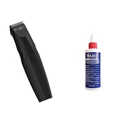 GroomEase by Wahl Rechargeable Stubble and Beard Trimmer, Trimmers for Men, Stubble Trimmer, Male Grooming Set, Hair Trimmers for Men & Clipper Oil, Blade Oil for Hair Clippers,118.3 ml