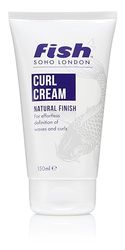 Fish Curl Cream 150ml – Define & Hydrate Curls with Lightweight Hold & Frizz Control – Moisturising Formula for Soft, Natural-Looking Waves