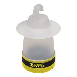 Black Cat Outdoor Lampe d'extérieur Mixte Jeunesse, Noir/Jaune, 17 cm