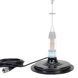 Magnetic base PNI 170/PL 170 mm, slim, contains 4m cable and plug PL259