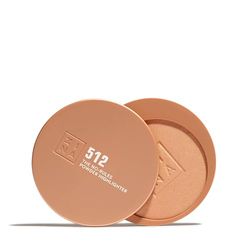 3INA MAKEUP - The No-Rules Powder Highlighter 512 - Oro - Polvere Compatta 3 in 1 Oro per Occhi Labbra e Viso - Polvere con Acido Ialuronico e Ceramide - Formula Leggera - Vegan - Cruelty Free