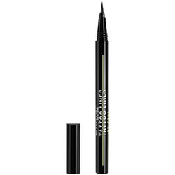 Maybelline New York Vloeibare eyeliner, waterbestendig, veegvast en langdurig, veganistisch, Tattoo Liner Ink Eyeliner, nr. 881 Matte Black (zwart), 1 ml