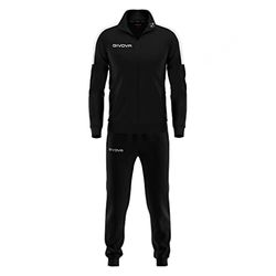 GIVOVA TRACKSUIT REVOLUTION TRIACETATO BLACK/WHITE Size S