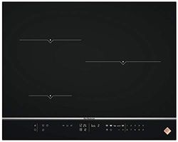 De dietrich induction hob 65 cm 3 burner 7400w black dpi7572x