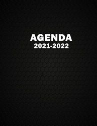 Agenda 2021-2022: Semainier 1 semaine sur deux pages ,18 mois de juillet 2021 à décembre 2022,format A4.
