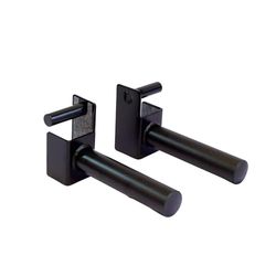 HulkFit Pro Series Soporte para Discos de Pesas de 6 x 6 cm, Accesorio para Jaula de Potencia Pro Series, par