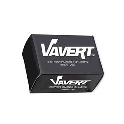 Vavert Inner Tube Câmara de ar para bicicletas, preto, tamanho 18 x 1,75/1,95
