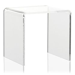 U-standaard van plexiglas (7,5 x 7,5 cm) als acrylglas staan/standaard voor sieraden/figuren in vitrine/etalage