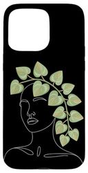 Donna Pothos Pianta Giardinaggio Botanica Giardino Donne Custodia per iPhone 15 Pro Max