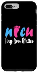 Carcasa para iPhone 7 Plus/8 Plus Linda NICU Nurse Life Enfermeras pediátricas Enfermería Neonatal