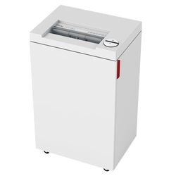 IDEAL 2445 Papiervernietiger, veiligheidsniveau P-4, deeltjessnede/kruissnede 4 x 40 mm, capaciteit 13 vellen, 35 l afvalbak, GDPR-conform, vernietigt ook creditcards, paper/nietjes