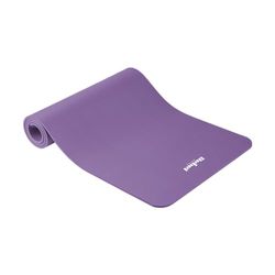 Hoogwaardige yogamat voor pilates, fitness en yoga Rebel Active RBA-3150-PU; 183x61 cm, dikte 1 cm, NBR, lila