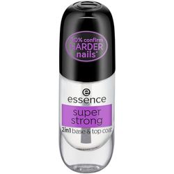 Fijador de Esmalte de Uñas Essence Super Strong 2 en 1 (8 ml)