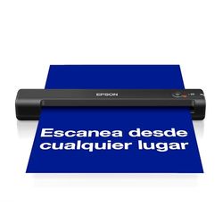 Scanner móvel rápido WorkForce ES-50 A4 com tecnologia Epson ScanSmart e sem tempo de ignição