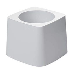 Rubbermaid FG631100 White 5-Inch Toilet Bowl Brush Holder for FG6310 Brush