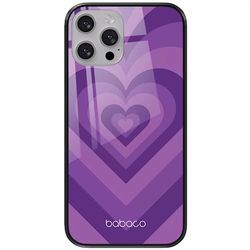 ERT GROUP mobiltelefonfodral för Apple Iphone 13 originalt och officiellt licensierat Babaco mönster Hearts 007 tillverkad av härdat glas, skyddsfodral