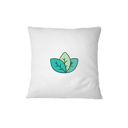 Bona Basics, Decoratieve kussenhoes, Huisdecoratie, voor bank, cafetaria, Afmeting: 60x60 cm, Kleur: Wit