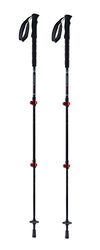 McKINLEY Hiker Anti Shock Bastone da Trekking, Rosso, Taglia Unica
