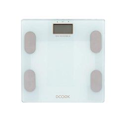 Dcook Gallery Bascula mäter fett upp till 180kg - 30x30x2cm Vit