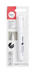 Rayher 30235000 Glue Pen, 4-6 mm Chisel tip, Blister Pack of 1, Metal, Paper, White, Normal