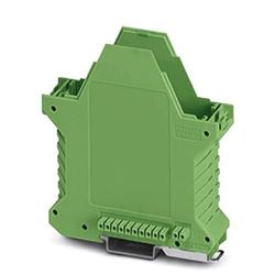 PHOENIX CONTACT ME 22,5 UTG/FE BUS/10+2 GN draagrailbehuizing, onderste behuizing met metalen voetsluiting, groen, 22,6 mm breedte, 99 mm hoogte, 107,3 mm diepte, 50 stuks