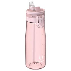 Sparrow Botella Agua 1L - Sin BPA - TouchFlow Tritan Botella con Pajita, para Deportiva, Gimnasio, Ciclismo