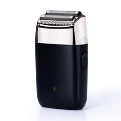 Status Nantes Rechargeable 2 Foil Shaver for Men | Stainless Steel Blades | Smooth & Precise Shave | USB Charging | Cordless | Power Indicator | Black (NANTES1PKB6)