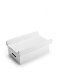G.A. Baby Collection Badkuip met deksel en kussen, 80 x 50 x 29 cm, ergonomische vorm met antislip zitting, gemaakt in Italië