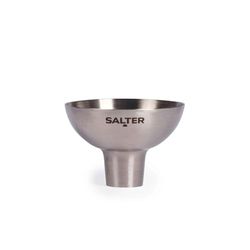 Salter Embudo de recarga - embudo de relleno de condimentos y especias, acero inoxidable, fácil de limpiar, apto para lavavajillas, café, sal y pimienta, café, especias, aceites, leche, BW13900EU7