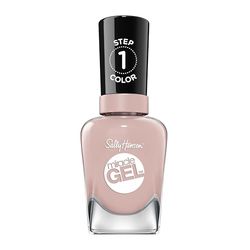 Sally Hansen Miracle Gel, Shock & Mauve, Gel-Like Nail Polish, NO UV Light Required, Chip-Resistant, Long Lasting - Up to 8 days, Easy to Use, Salon Quality Results, Vegan Formula, 14.7ml