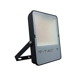 V-TAC Faro LED da Esterno 200W con Chip Samsung di Colore Nero Impermeabile, Luce Bianco Freddo