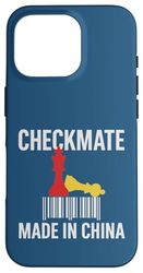 Made in China Checkmate Sarcastico Strategia politica Umorismo Custodia per iPhone 16 Pro
