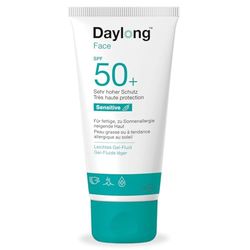 Daylong Sensitive Crème Solaire Gel-Creme SPF50+, Visage et corps, Peaux très sensibles à tendance allergiques au soleil, 100ml