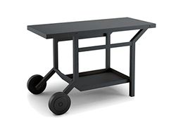 Forge Adour Trolley voor grillplaat Zwart TRAN