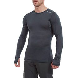 Altura Merino 50 Baselayer, Strato Base Unisex-Adulto, Bianco, M/L