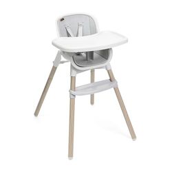 Chicco, Chaise Haute Évolutive, Zest Plus pour les Bébés et Enfants de 6 Mois à 40 kg, Chaise Haute avec Siège lavable, Harnais 5 Points et Plateau Amovible, Compacte, Légère et Peu Encombrante