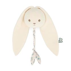 KALOO Coniglio musicale Nomade Crema, Morbido peluche Lapinoo per calmare il bambino, Pratico da trasportare, Peluche musicale, Compagno di coccole fin dalla nascita, Regalo per piccoli sogni
