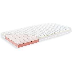 Träumeland t080214 Matelas jeunesse Enfant Le Parfum Pin, blanc 120 x 200 cm